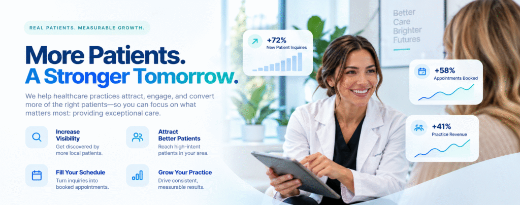 Patient acquisition marketing for healthcare practices